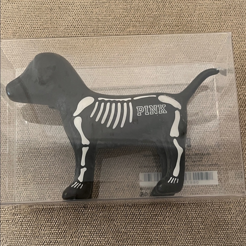 PINK Victoria's Secret Skeleton Dog
FREE WITH A VICTORIA SECRET BRA PURCHASE!!!